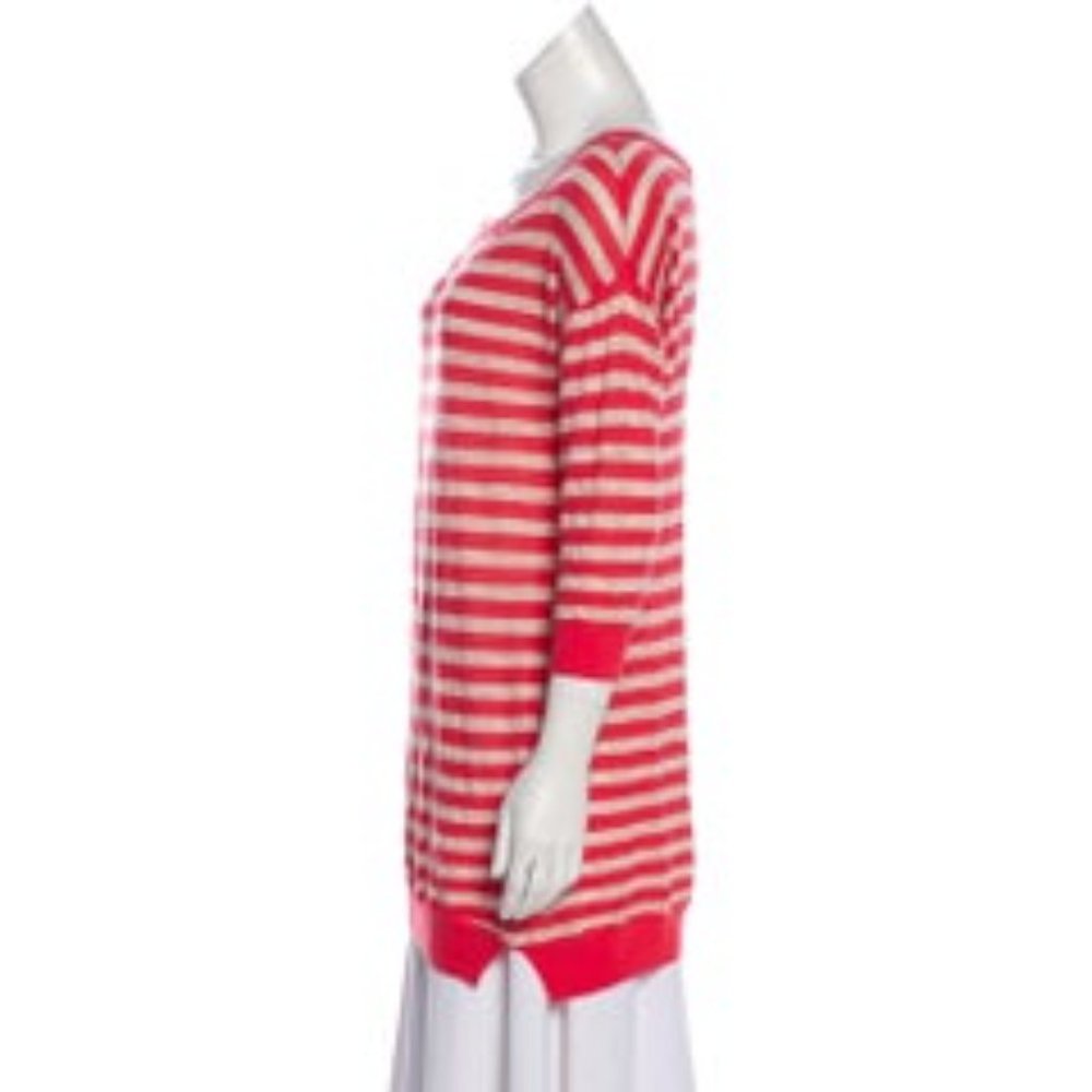 Halston Heritage striped long sleeve top Small - Picture 2 of 4